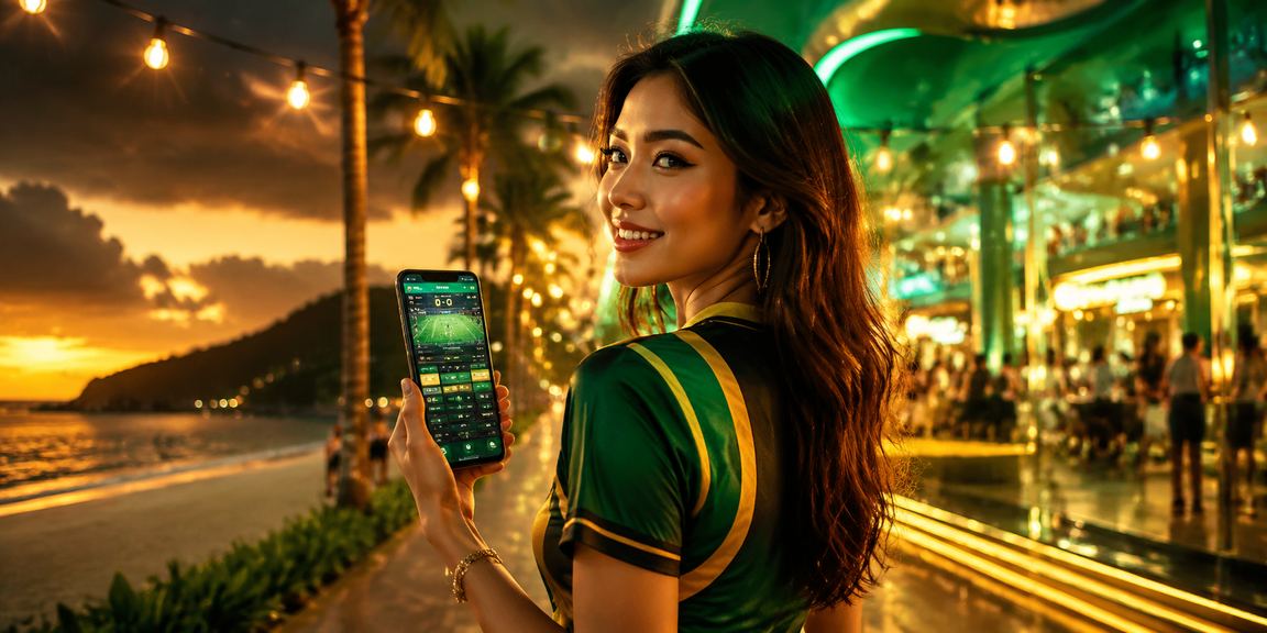 Antara muka aplikasi kasino mudah alih adv350